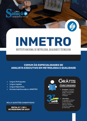 Apostila INMETRO - Comum às Especialidades de Analista Executivo em Metrologia e Qualidade - Imagem 3