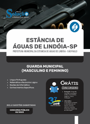 Apostila Prefeitura de Águas de Lindóia - SP - Guarda Municipal (Masculino e Feminino) - Imagem 3