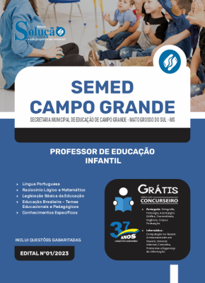 Apostila SEMED Campo Grande - MS - Professor de Educação Infantil - Imagem 3