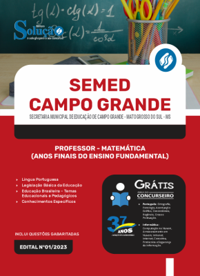 Apostila SEMED Campo Grande - MS - Professor - Matemática (Anos Finais do Ensino Fundamental) - Imagem 3