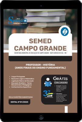 Apostila SEMED Campo Grande - MS em PDF - Professor - História (Anos Finais do Ensino Fundamental) - Imagem 1