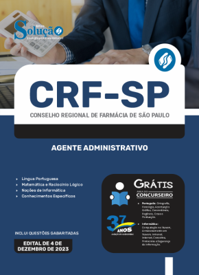 Apostila CRF-SP - Agente Administrativo - Imagem 3