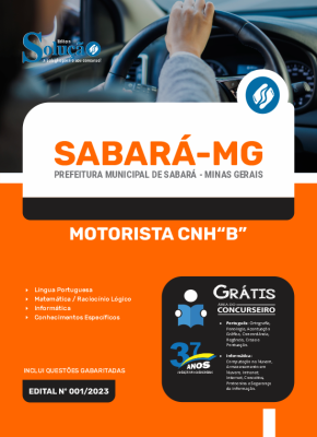 Apostila Prefeitura de Sabará - MG - Motorista (CNH B) - Imagem 3