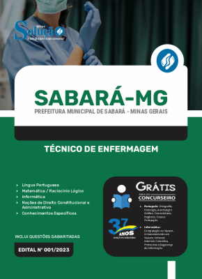 Apostila Prefeitura de Sabará - MG - Técnico de Enfermagem - Imagem 3