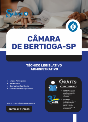 Apostila Câmara de Bertioga - SP - Técnico Legislativo Administrativo - Imagem 3