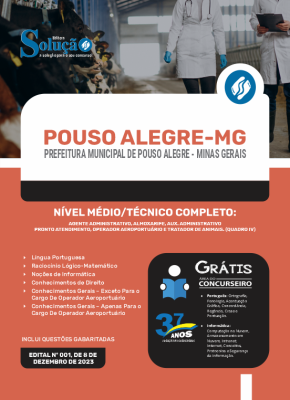 Apostila Prefeitura de Pouso Alegre - MG - Nível Médio/Técnico Completo - Imagem 3