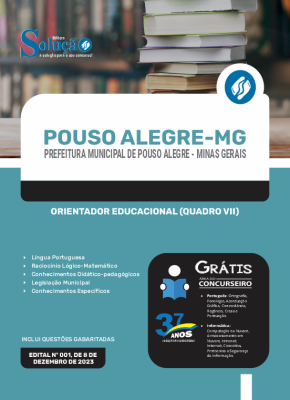 Apostila Prefeitura de Pouso Alegre - MG - Orientador Educacional (Quadro VII) - Imagem 3