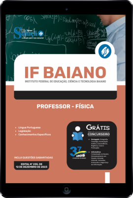 Apostila IF Baiano em PDF - Professor - Física - Imagem 1