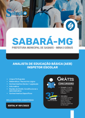 Apostila Prefeitura de Sabará - MG - Analista de Educação Básica (AEB) - Inspetor Escolar - Imagem 3