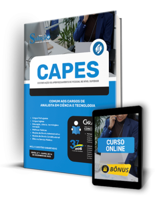 Apostila CAPES - Comum aos Cargos de Analista em Ciência e Tecnologia - Imagem 1