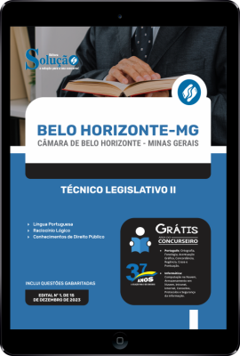 Apostila Câmara de Belo Horizonte - MG em PDF - Técnico Legislativo II - Imagem 1