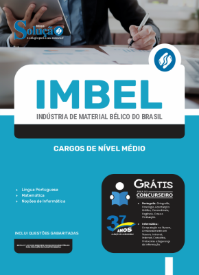 Apostila IMBEL - Cargos de Nível Médio - Imagem 3