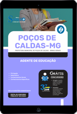 Apostila Prefeitura de Poços de Caldas - MG em PDF Agente De Educação - Imagem 1