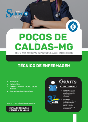 Apostila Prefeitura de Poços de Caldas - MG Técnico De Enfermagem - Imagem 3