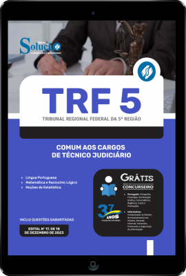 Apostila TRF 5 em PDF - Comum aos cargos de Técnico Judiciário - Imagem 1