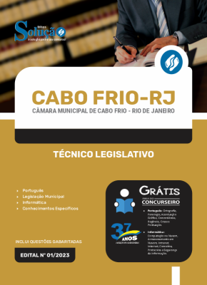 Apostila Câmara de Cabo Frio - RJ Técnico Legislativo - Imagem 3