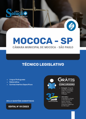 Apostila Câmara de Mococa - SP 2024 - Técnico Legislativo - Imagem 3