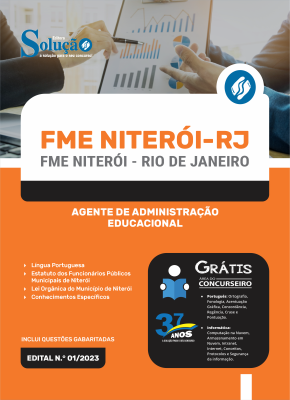 Apostila FME Niterói - RJ 2023 Agente de administração educacional - Imagem 3