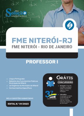 Apostila FME Niterói - RJ 2024 Professor I - Imagem 3