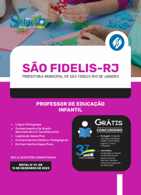 Apostila Prefeitura de São Fidelis - RJ 2024 - Professor de Educação Infantil - Imagem 3