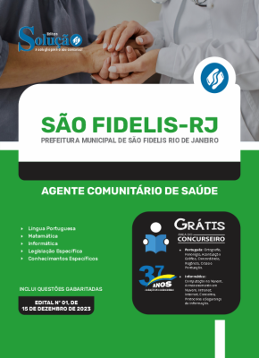 Apostila Prefeitura de São Fidelis - RJ 2024 - Agente Comunitário de Saúde - Imagem 3