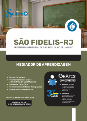 Apostila Prefeitura de São Fidelis - RJ 2024 - Mediador de Aprendizagem - Imagem 3