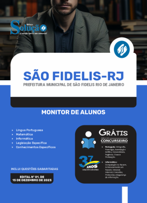 Apostila Prefeitura de São Fidelis - RJ 2024  - Monitor de Alunos - Imagem 3