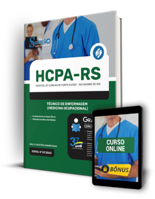 Apostila HCPA - RS 2024 Técnico de Enfermagem (Medicina Ocupacional)