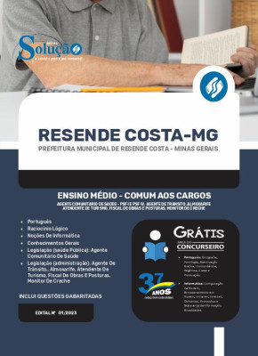 Apostila Prefeitura de Resende Costa - MG 2024 Ensino Médio - Imagem 3