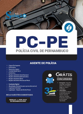 Apostila PC-PE 2024 - Agente de Polícia - Imagem 3