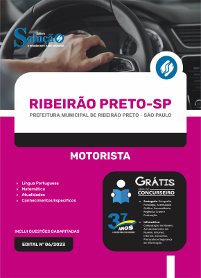 Apostila Prefeitura de Ribeirão Preto - SP 2024 Motorista - Imagem 3