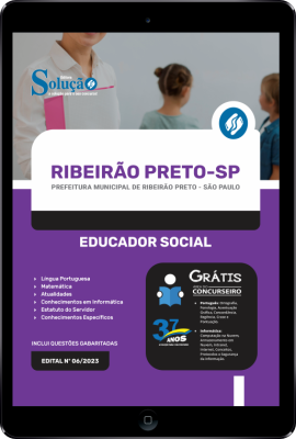 Apostila Prefeitura de Ribeirão Preto - SP em PDF Educador Social 2024 - Imagem 1