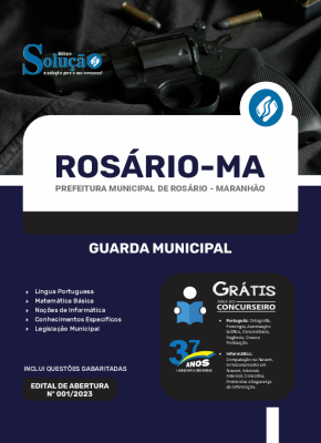 Apostila Prefeitura de Rosário - MA 2024 - Guarda Municipal - Imagem 3