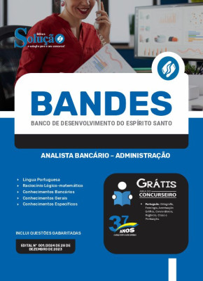 Apostila BANDES 2024 - Analista Bancário – Administração - Imagem 3