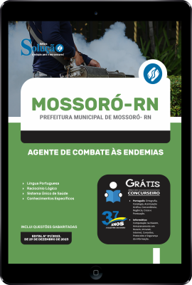 Apostila Prefeitura de Mossoró - RN em PDF - Agente de Combate às Endemias 2024 - Imagem 1