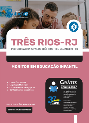 Apostila Prefeitura de Três Rios - RJ 2024 Monitor em Educação Infantil - Imagem 3