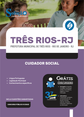 Apostila Prefeitura de Três Rios - RJ  Cuidador Social - Imagem 3