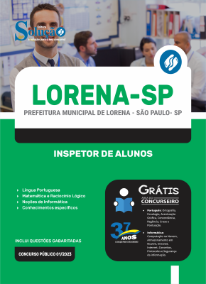 Apostila Prefeitura de Lorena - SP 2024 Inspetor de Alunos - Imagem 3