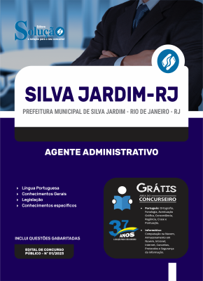 Apostila Prefeitura de Silva Jardim - RJ 2024 Agente Administrativo - Imagem 3