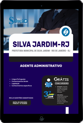 Apostila Prefeitura de Silva Jardim - RJ em PDF Agente Administrativo 2024 - Imagem 1