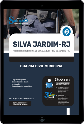 Apostila Prefeitura de Silva Jardim - RJ em PDF 2024 - Guarda Civil Municipal - Imagem 1