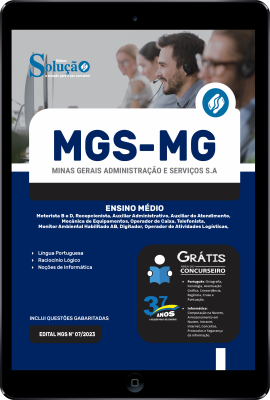 Apostila MGS-MG em PDF 2024 - Ensino Médio - Imagem 1