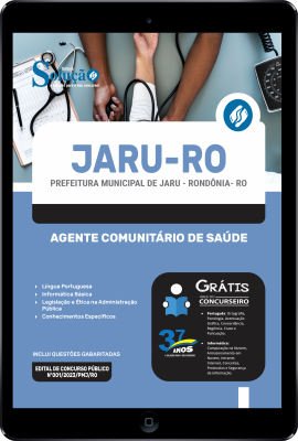 Apostila Prefeitura de Jaru - RO em PDF 2024 - Agente Comunitário de Saúde - Imagem 1