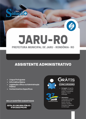 Apostila Prefeitura de Jaru - RO 2024 - Assistente Administrativo - Imagem 3