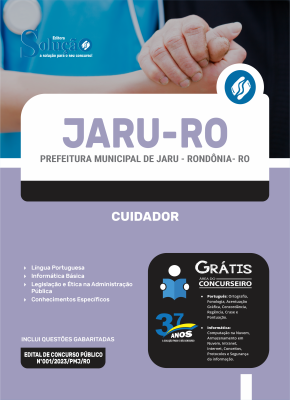 Apostila Prefeitura de Jaru - RO 2024 - Cuidador - Imagem 3