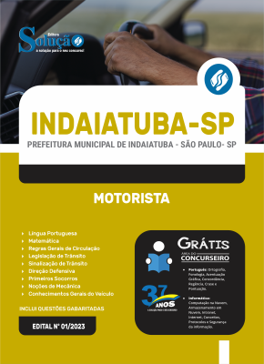 Apostila Prefeitura de Indaiatuba - SP 2024 - Motorista - Imagem 3