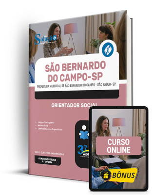 Apostila Prefeitura de São Bernardo do Campo - SP 2024 - Orientador Social