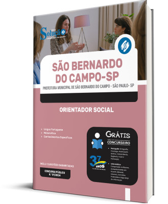 Apostila Prefeitura de São Bernardo do Campo - SP 2024 - Orientador Social - Imagem 2