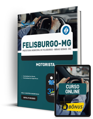 Apostila Prefeitura de Felisburgo - MG 2024 - Motorista - Imagem 1