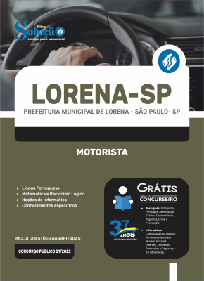 Apostila Prefeitura de Lorena - SP 2024 - Motorista - Imagem 3